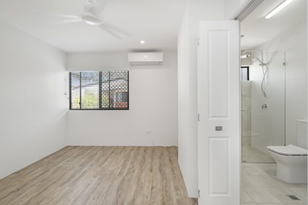 Bedroom and Bathroom